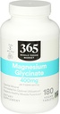 365 von Whole Foods Market, Magnesium Glycinate 400 MG, 180 Count