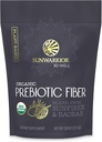 Sunwarrior Fiber Supplement Prebiotic Organic | Vegan Fiber Supplement Plant-Powered Gut Health Booster mit reinen Zutaten für Verdauungs-Harmonie | Vegan & Non-GMO | 8oz Pouch (30 SRV) Gut sein