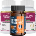 Frauen Vaginale Probiotika + 100 Milliarden Probiotika mit Bio-Präbiotika für Gut Digestive & Immune Health Bundle – Total Wellness, Inside and Out!