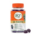 Align Probiotic, 3-in-1 Biotic Gummis, Prebiotic + Probiotic + Postbiotic, #1 Doctor Empfohlen Probiotic Brand‡, Hilft, Occasional Bloating*, BlackBerry Flavor, 50 Gummies