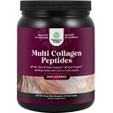 Natures Craft Multi Collagen Protein Pulver für Frauen und Männer - Keto hydrolysierte Collagen Peptide 45 Servierungen Haar Haut und Nägel Vitamine - Unflavored Bovine Typ 1 3 für Knochen Joint Support