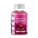 Vitamatic Glucose Kaugummis - 60 Count - Natural Raspberry Flavor - 4G Kohlenhydrat pro Servierung (1 Flasche)