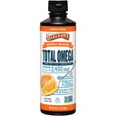 Barlean's Total Omega 3 6 9 Liquid Fish Oil Supplement with Borage and Flaxseed Oil, Orange Crème, 2.400 mg EPA, DHA und GLA Fettsäuren, 16 oz