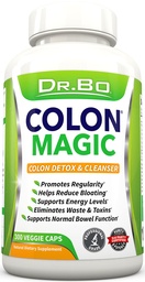Colon Cleanse Detox Formula - Natural Bowel Cleanser Pills for Intestinal Bloating & Fast Digestive Cleansing - Daily Constipation Relief Supplement Gut, Belly, Stomach - Women Men Herbal Weight Flush