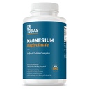 Dr. Tobias Magnesium Bisglycinat, High Absorption Magnesium Gepufferter Chelate Complex, 200 mg pro Kapsel, unterstützt Energie, Muskel, Knochen & Gelenkgesundheit, Non-GMO Magnesium Supplement, 120 Kapseln