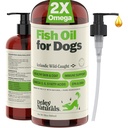 Deley Naturals Fish Oil for Dogs - Itch Relief for Dogs with Omega 3 6 9 for Skin, Joints, Heart and Brain Health - Icelandic Omega 3 Fish Oil for Dogs Skin Irritation - 32oz Omega Oil Made in USA