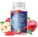 BionerLab Keto ACV Advanced Weight Loss Gummis - Apfel Apfelessig Gummy für Belly Fat Burn - Unterstützung Stoffwechsel Verdauung Boost - Zuckerfrei mit B12 B6 zu verlieren Gewicht & Ketogenic Ernährung Management