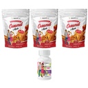 BariatricPal 90-Day Bariatric Vitamin Bundle (Multivitamin ONE 1 pro Tag! Kapsel mit 45mg Eisen und Calcium Citrat Weichkäse 500mg mit Probiotika - Caramel Apple)