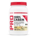 GNC Pro Performance 100% Casein Protein Powder, 25g Protein, Supports Sustained Muscle Strength, Recovery, Slow Digesting, Gluten Free, 3rd Party Tested, Vanilla Cream, 28 Servings