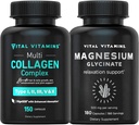 Vital Vitamine Multi Collagen Kapseln + Magnesium Glycinat Kapseln