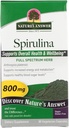 Nature's Antwort Spirulina Kräuterpulver Kapseln 90 Count | Natürliche Immununterstützung | Pre Biotic | Rich in Fiber, Proteine, Antioxidantien und Vitamine