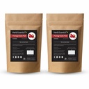 Herb Essential Pomegranate Peel Powder 7.05 Ounce, 100% Pure & Natural Pomegranate Powder for Herbal Tea & Skin Care, Additive-Free Supplement, Resealable Pack- 100g (Pack of 2)