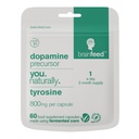 Dopamine Ergänzungen | 800mg L-Tyrosin Ergänzung | Natürliche Dopamine Booster für Fokus, Energie, Alertness & Motivation | 60 Kapseln – 1 Tag | Dopamine Brain Nahrungsergänzung |Thyroid Unterstützung