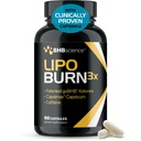 Lipo Burn Keto BHB Exogene Ketone Supplement - BHB Science Keto Diät Pillen mit Capsimax und Koffein für natürliche Energie Fokus Körper Sculpting & Ketosis Unterstützung - Vegetarisch & Non-GMO (1 Monat)