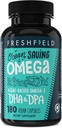 Ocean Saving Omega, Algae Omega 3, DHA-Ergänzung, 6-Monats-Versorgung, Höchste DHA pro Kapsel (440 mg), w/DPA