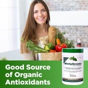 Minty Greens Nahrungsergänzung - 295 Grams - Obst und Gemüse Ergänzung - Greens ergänzt Superfood Antioxidant Pulver Mischung mit Spirulina Kräuter Probiotics Lutein und Granatapfel