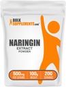 BulkSupplements.com Naringin Extract Powder - Sourced from Citrus Fruit, Naringin Supplement - Herbal Supplement, Gluten Free, 500mg per Serving, 100g (3.5 oz) (Pack of 1)