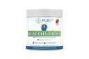 PURE® Healthy Brain Nootropic Powder - 30 Servings - 1.25g Lion’s Mane, 600mg Alpha-GPC & KSM-66® Ashwagandha - Cognitive Support for Memory, Focus & Stress Relief - 147 Grams, Strawberry Flavor!