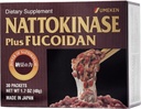 Nattokinase Plus Fucoidan for Circulatory Support, 2500FU Natto, Blutzirkulationsergänzungsmittel, Odor Free &amp; Easy to Take Nattokinase Supplement, Okinawan Fucoidan, 1 Monat Versorgung, 30 Count, Pack von 1