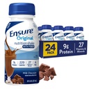 Vergewissern Sie sich Original Milk Chocolate Nutrition Shake mit Fiber | Small Meal Ersatz Shake | Ready to Drink | 9g Protein, 27 Vitamine und Mineralien | 8 fl oz - 24 Pack