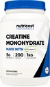 Nutricost Creapure® Creatin Monohydrat Pulver 1KG