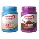 Bundle of Premier Protein 100% Whey Powder Tubs, Schokolade Milkshake + Vanille Milkshake