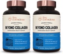 Live Conscious Beyond Collagen Multi Collagen Capsules - Typen I, II, III, V & X | Hydrolyzed Blend mit Biotin & Vitamin C für Haar, Haut, Nägel 90 Kapseln (2-Pack)