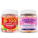 Super Vitamin B Complex Gummies + Myo-Inositol & D-Chiro Inositol Gummies
