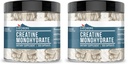 Earthborn Elements Creatine Monohydrate 200 Kapseln, Rein und unverdünnt, keine Additive (Pack von 2)