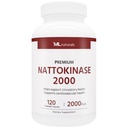 ML Naturals Nattokinase 2000 FU (Per Serving) – 120 Vegetable Capsules – Non-GMO – Supports Circulatory & Cardiovascular Health