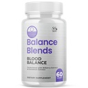 Balance Blends Blood Capsules, Official BalanceBlends Pills with All Natural Ingredients, Advanced Overall Health and Wellness Support Supplement with Maximum Strength Multivitamins (60 Capsules)