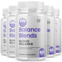 (5 Pack) Balance Blends Blood Capsules, Official BalanceBlends Pills with All Natural Ingredients, Advanced Overall Health & Wellness Support Supplement with Max Strength Multivitamins (300 Capsules)