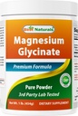 Best Naturals Magnesium Glycinat Pulver - 1 Pfund (1 LB (Pack von 1))