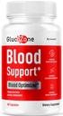GlucoZone Blood Support - GlucoZone Capsules Support Optimizer Supplement All Natural Advanced Formula, Pills Premium Vitamins for Health & Wellness, 60 Capsules for 1 Month