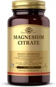 Solgar Magnesium Citrat - 60 Tabletten - Fördert gesunde Knochen, unterstützt Nerve & Muskel-Funktion - Highly Absorbable - Non-GMO, Vegan, Glutenfrei, Kosher - 30 Portionen