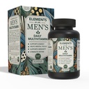 Elements of Life Men’s Multivitamin - High Performance Daily Multi: Methylated Folate & B12 - Ashwagandha & Rhodiola for Stress & Energy - CoQ10, Resveratrol & Zinc: Heart & Immune Support - 120 Caps