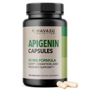 Apigenin Capsules 50mg, 120 Count, Sleep & Cognitive Support Supplement | Melatonin-Free Sleep Support, Chamomile Flavonoid for Relaxation & Cognitive Function, Vegan, Non-GMO, 4-Month Supply