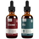 Rejuvica Health Active Jod + Active B12 Bundle - Energieunterstützung Bundle - Advanced Liquid Delivery