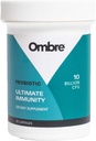 Ombre Ultimate Immunity Probiotics, Immununterstützungsergänzung, 10 Billion CFU, Regal-Tabelle, 30 Servietten