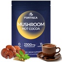 Mushroom Hot Cocoa Powder with Magnesium Glycinate, L-Theanine, Reishi, Tryptophan, Ashwagandha Etc, Sleep Hot Chocolate Supplement for Calm, Relax, Sleep & Stress Support, Mushroom Coffee 7.41oz