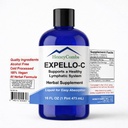 Expello-C - Ultimate Cellular Detox – Cleanse and Detox – Echinacea, Goldenseal & Red Clover Supplement – Alkoholfreie flüssige Leberreinigung, Nierenreiniger und System Booster, 16 Fl Oz.