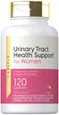 Carlyle Urinary Tract Gesundheit für Frauen | 120 Kapseln | Relief für Frauen | mit D-Mannose, Cranberry Complex & Probiotics | Non-GMO, Glutenfrei