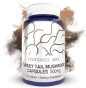 Türkei Tail Mushroom Kapseln | 500mg | 180 Count | Trametes versicolor