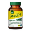 MegaFood Dual-Action Digestive Enzymes for Women & Men - Gas & Bloating Relief for Women & Men - Supports Nutrient Absorption & Digestive Health - Vegan, Gluten Free - 60 Capsules, 60 Servings