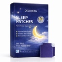 Drowzen Sleep Patches, Delorean Sleep Patches for Adults, Natural Herbal Stickers for Nighttime Relaxation & Bedtime Routine Support, Easy Apply Patche for Men & Women, 30 Count (1)