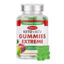 Keto Apple Cider Vinegar Gummies with Vitamin B6, B12, Folate & Beet Root, Keto ACV Gummies Supports Daily Wellness & Metabolism, Natural Apple Flavor, 60 Gummies (30 Day Supply)