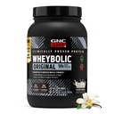 GNC AMP New Wheybolic- Clinically Studied Whey Protein Powder for Workouts & Active Lifestyles- High Leucine Content- Smooth Mixing Drink Mix for Fitness Shakes- Classic Vanilla - 28 Oz (13 Servings)
