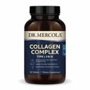 Dr. Mercola Collagen Complex - Unterstützt Haut- & Connective Tissue - Typen I, II & III Collagen - Non-GMO, Gluten-Free & Soy-Free - 90 Tabletten (30 Portionen)