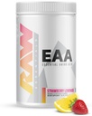 RAW EAA Aminosäuren Pulver, Erdbeer-Lemonade (25 Servierungen) - Pre Workout Amino Energy Powder for Strength, Endurance, Recovery & Lean Muscle Growth - BCAA Amino Acids Supplement for Men & Women