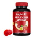 Apfelessig-Gummi, 120 Count, Max Strength 1000mg, ACV Supplement Gummy mit B Vitamine & Antioxidantien, unterstützt Stoffwechsel, Verdauung, Gut & Immune Gesundheit, Gluten-frei, Vegan & Non-GMO